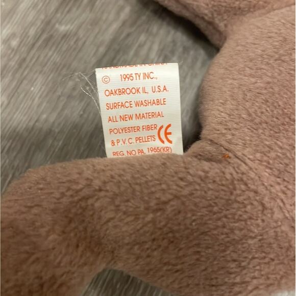 TY Beanie Baby Ringo made with PVC Pellets no swing tag - Picture 7 of 7